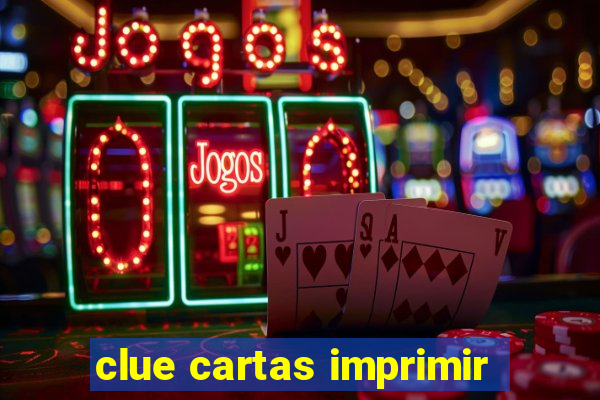 clue cartas imprimir